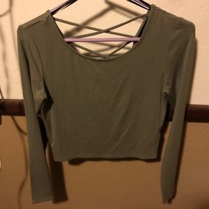Cropped long sleeve